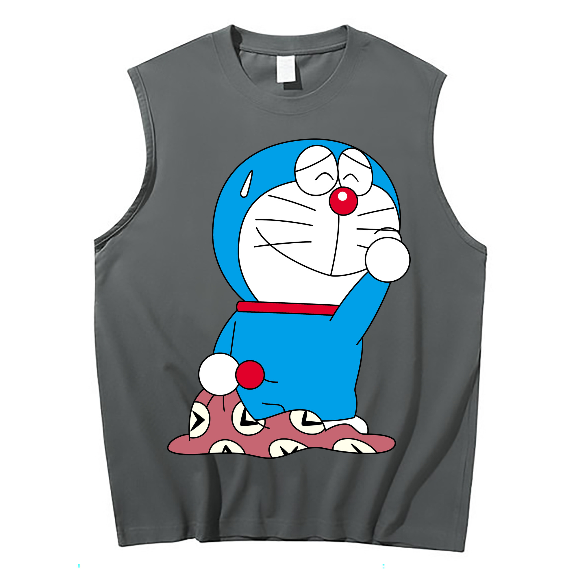 （画像用） ドラえもん Doraemon コットン100％タンクトップ（フロントプリント）